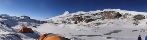 Our first view into the Hongu valley.