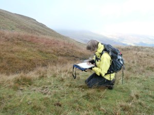Heather undertaking her NNAS Silver assessment with Mountain Experience