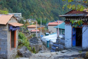 One of the places we passed through in both directions.