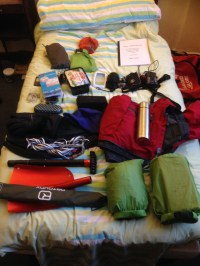 just some of the kit carried by a winter IML