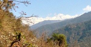 Looking north to Tibet