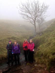 Amalfi veterans Team 1. The weather meant that visibility was sometimes as low as 15metres.