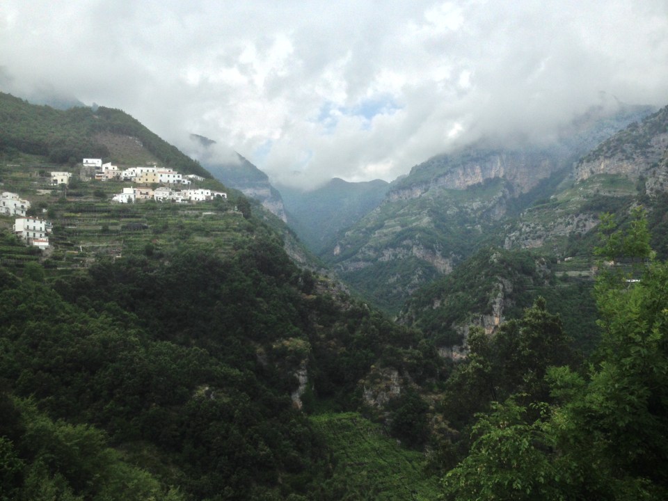 Brooding clouds above the Iron Valley